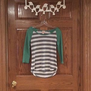 Mossimo Supple CO 3/4 Sleeve Shirt